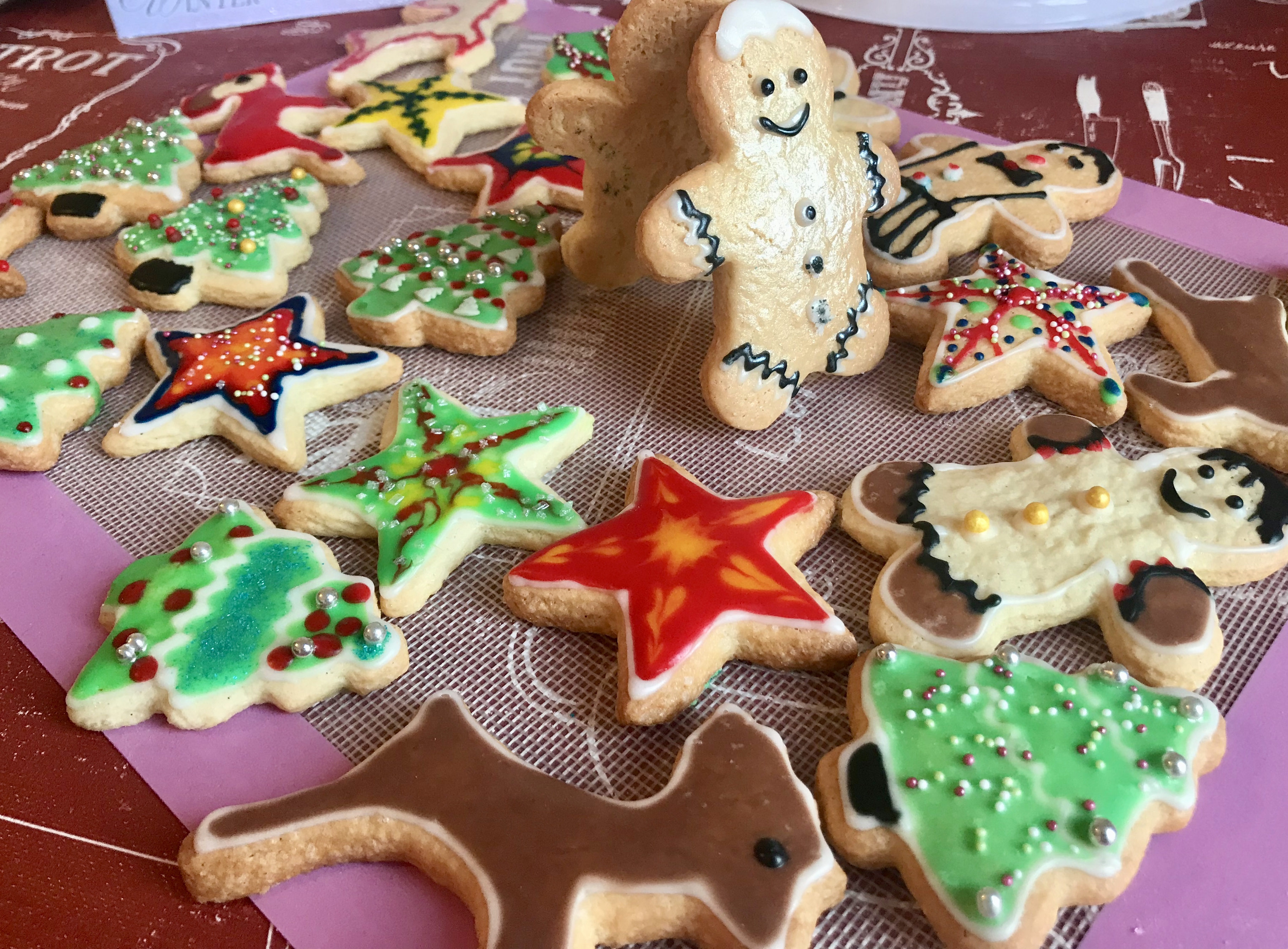 Christmas sugar cookies