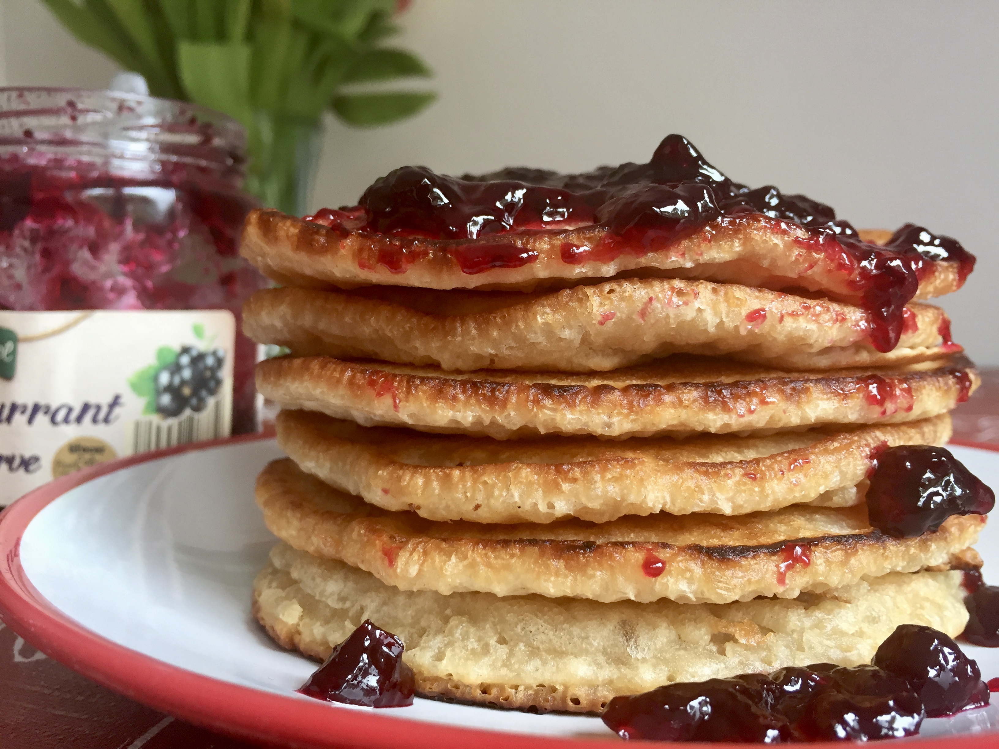 Light and Fluffy Vegan Pancakes