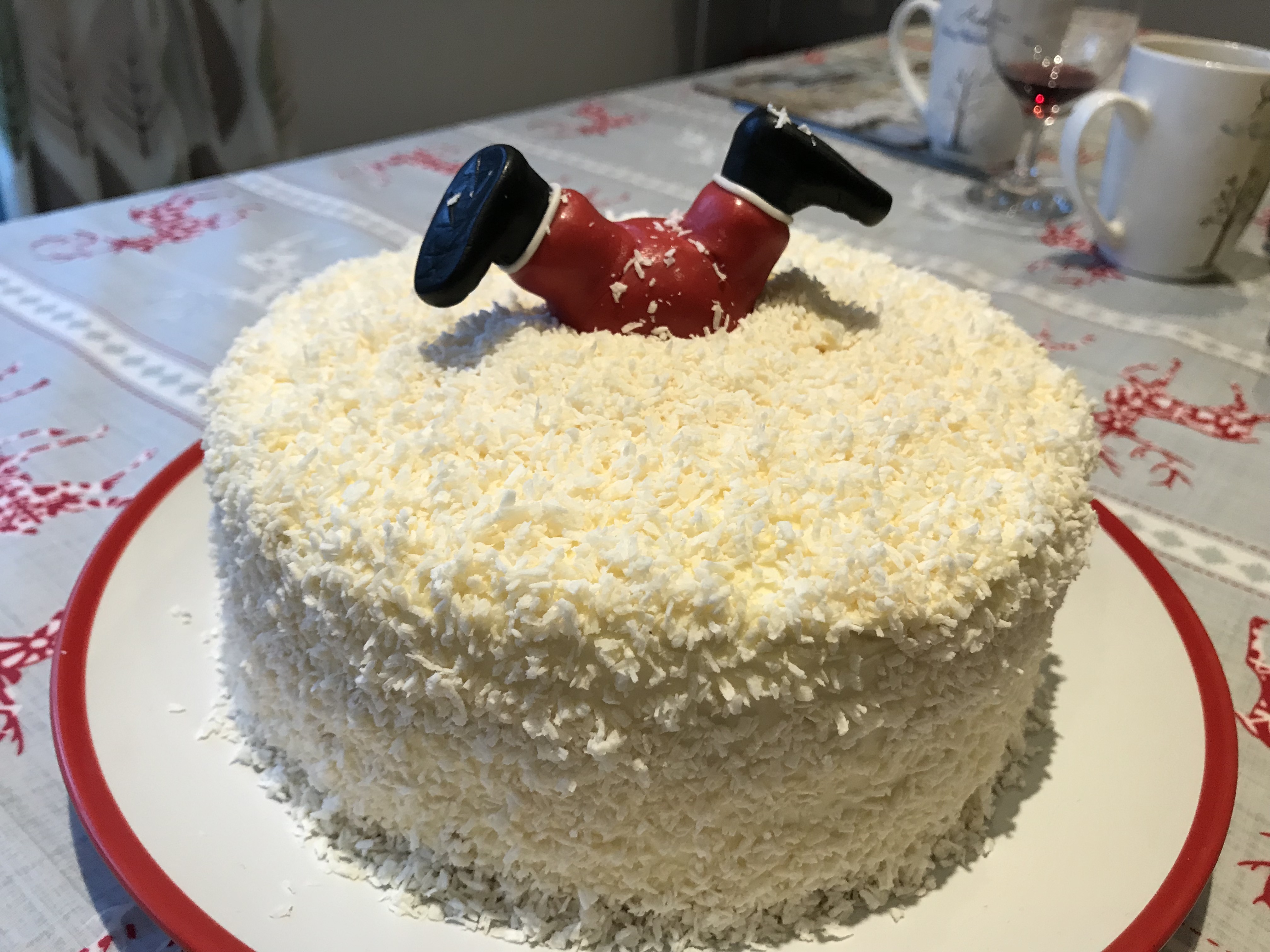 Raffaello Christmas Cake